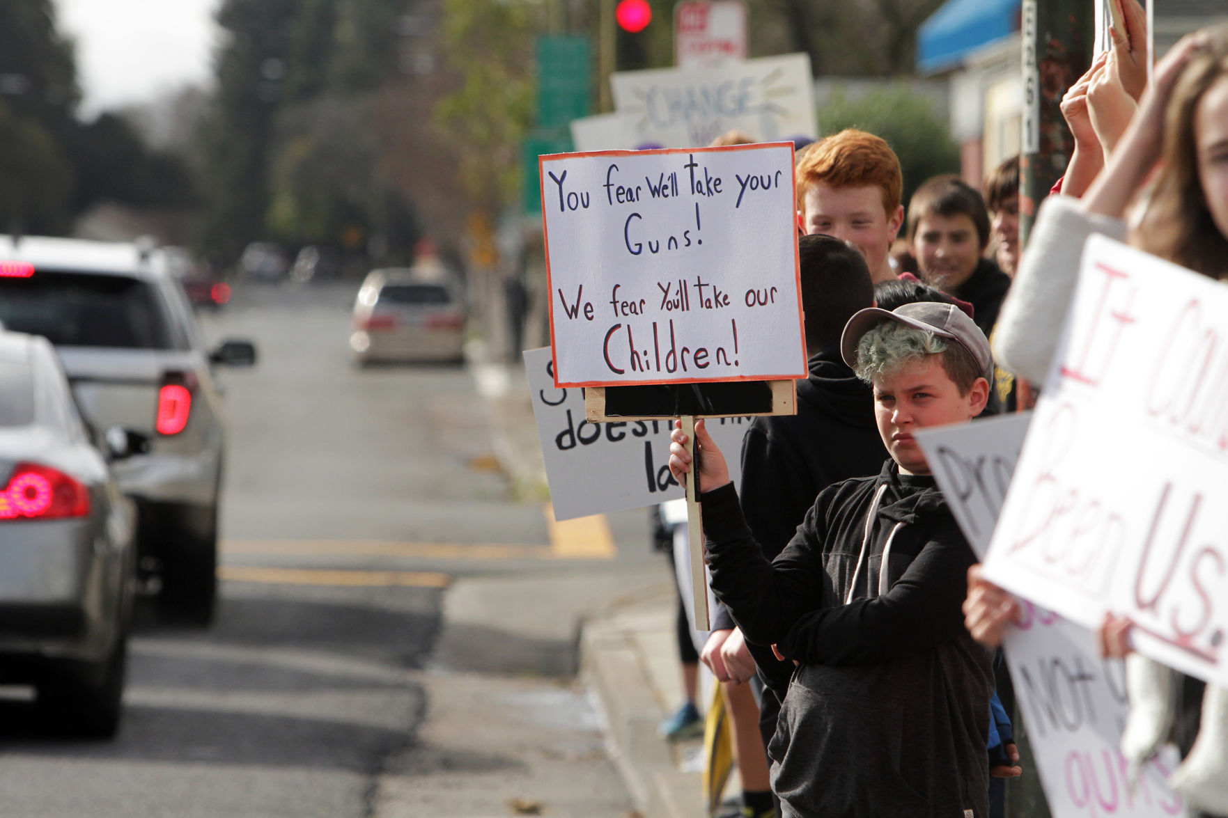 Blue Oak students, National School Walkout